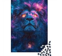 Puzzle avec 1000 Pièces avec Leo Zodiac Lion, 38x26cm/1000pcs | Pour le plaisir d'un puzzle classique : ce puzzle adulte 1000 pièces favorise un loisir concentré sans écran.