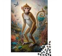 Puzzle avec 1000 Pièces avec Magical Monkey Safari, 52x38cm/1000pcs