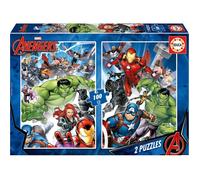 Avengers Puzzle 2x100 Pieces