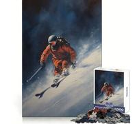 Puzzle Aventure Alpin 1000 Pièces pour Adolescents Stimule la réflexion, Passe-Temps Relaxant, Assemblage Solide, (38x52cm)