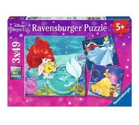 Puzzle aventure des princesses disney 3x