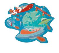 Puzzle - aventure espace multicolor TU