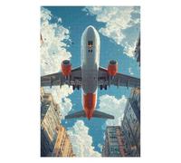 Puzzle Avion 1000 pièces pour Adultes, Design Moderne, Carton, Affiche Haute résolution, 12 Ans et plus-38x52cm