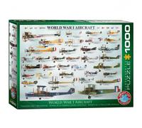 Puzzle - Avions De Guerre De La 1Ère Guerre Mondiale - 1000 Pièces