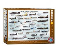 Puzzle - Avions De Guerre De La 2E Guerre Mondiale - 1000 Pièces