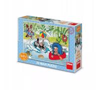Puzzle baby 24 duże elementy Czeski Krecik dla dzieci 2+ idealne DINO