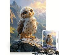 Puzzle Baby Hawk Mountain View pour Adolescents, 1000 pièces, Bien-être cérébral, Stimulation Douce, (38x52cm)