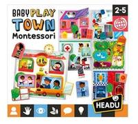 Puzzle Baby Play Town - Montessori Multicolore G