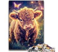 Puzzle Baby Yak pour Adultes, 1 000 pièces, Jeu de réflexion, décoration Murale, Cadeaux Uniques pour Anniversaire et Noël (38x26cm)
