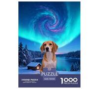 Puzzle BAigle 1000 Pièces pour Enfants Et Adultes, Jeu Ludique Et Instructif, Casse-tête Lac Nébuleux, Décoration Intérieure, Cadeau Adulte 70x50cm/1000pcs