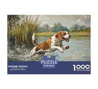 Puzzle BAigle Dog De 1000 Pièces pour Adultes,Écologie Naturelle Un Jeu De Dexérité Très Difficile Puzzle Éducatif 38x26cm/1000pcs