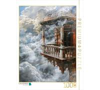 Puzzle · Balcon dans Le Ciel | Image imaginaire d'un monde de rêve · générée par l'IA · 1000 pièces · Format assemblé 64 × 48 cm · CALVENDO Puzzle