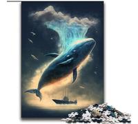Puzzle Baleine Magique pour Adultes Puzzle 2000 Pièces, Convient aux 14 Ans et Plus Amusement en Famille C'est Un pour Toute la Famille (70x100cm)