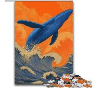 Puzzle Baleine mystérieuse 2000 pièces pour Adolescents, pour Un Anniversaire, Une fête ou Une séance Photo, décoration Murale pour Les 14 Ans et Plus (70x100cm)