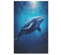 Puzzle Baleines Puzzles pour AdultesPuzzles en Bois De 1000 Pièces Adultes Cadeaux Jeu Stimulant 78×53cm