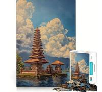 Puzzle Bali Intemporel 1000 Pièces pour Adultes Jeu de Logique et de Partage Qualité Premium Cadeau Premium 38x26cm