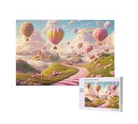 Puzzle Ballon 4000 Pièces Adultes, Puzzles Classiques Art Rêve avec Boîte d'emballage et Photos de Référence, Relaxation/Soulagement du Stress/Jeux Amusants, DIY Creatif Cadeau pour Femme 2T-762