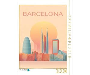 Puzzle · Barcelone | 1000 pièces · Format assemblé 64 × 48 cm · CALVENDO Puzzle