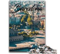 Puzzle Barcelone 2000 pièces pour Adultes et Adolescents, Anti-Stress, Vacances à la Maison, Passe-Temps, Amour Entre Couples, 2000 pièces (70x100cm)