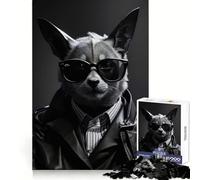 Puzzle Bat Agent 1000 pièces Amusant pour Adultes, Exercice de logique, détente, Bords Nets, Cadeau Symbolique (38x52cm)