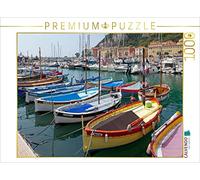 Puzzle · Bateaux de pêche Traditionnels dans Le Port, Nice | Bateaux de pêche traditionnels dans le port, Nice · 1000 pièces · Format assemblé 64 × 48 cm · CALVENDO Puzzle