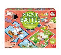 Puzzle Battle Junior Fantasy - Collection de Puzzles Éducatifs