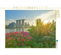 Puzzle · Bay East Garden, Singapour | 1000 pièces · Format assemblé 64 × 48 cm · CALVENDO Puzzle
