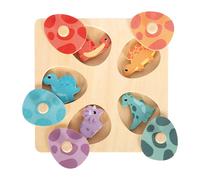 Puzzle bébé à boutons en bois Dinosaures Small foot by Legler®
