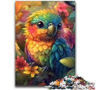Puzzle bébé Perroquet 1000 pièces pour Adolescents, Jeux d'activités familiales stimulants, Jouet de Bricolage pour décoration Murale (50x75cm)