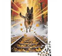 Puzzle Berger Allemand De 1000 Pièces pour Adultes,Forêt Fantastique Un Jeu De Dexérité Très Difficile Puzzle en Bois Jeu ÉduChatif Et Stimulant Un Jeu Cadeau Original 1000pcs (75x50cm)