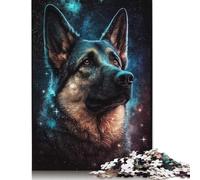 Puzzle Berger Allemand Galaxy 500 pièces, Puzzle créatif en Bois pour Adultes, Jouets éducatifs, décoration de la Maison, 500 pièces (52 x 38 cm)