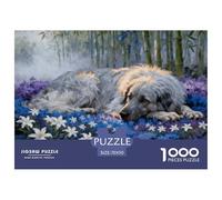 Puzzle Berger Anglais Ancestral 1000 Pièces pour Adultes Et Enfants, Jeu De Famille, Casse-tête Bambou Forêt, Décoration Intérieure, Cadeau Anniversaire 70x50cm/1000pcs