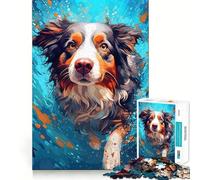 Puzzle Berger sous-Marin pour Adolescents 1000 Pièces Stimule l'esprit Amusant Découpe Nette Pièces Robustes Activité de Réunion Réconfortante (38x26cm)