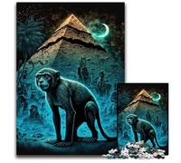 Puzzle Bête Mythique 1000 Pièces Puzzle Impossible pour Adultes Parfait pour Les Cadeaux d'anniversaire, de Noël et d'halloween 26x38cm/10,23x14,96 Pouces