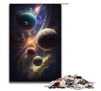 Puzzle Beyond The Milky Way 1000 pièces en Bois pour Adultes et Enfants à partir de 14 Ans (75 x 50 cm)