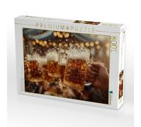 Puzzle · Bière Gratuite sous Le chapiteau - Santé, Les Gars | Les hommes, la mesure et la coexistence · 1000 pièces · Format assemblé 64 × 48 cm · CALVENDO Puzzle