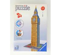 Puzzle Big Ben London Bâtiment 3D Tour Cloches Westminster Tour Emblème