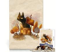 Puzzle Big Cat 1000 pièces pour Adultes et Adolescents Détente et Concentration Découpe Impeccable (38x52cm)