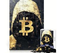 Puzzle Bitcoin Trader pour Adolescents, 1000 pièces, développe la mémoire, Offre Un Moment de détente agréable, Bords Nets, Surprise de Noël (50x75cm)