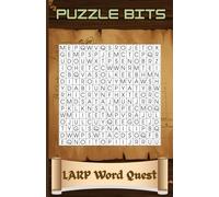 Puzzle Bits: LARP Word Quest: Unravel the Lore in 50 Word Search Adventures