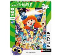 Puzzle 500 pièces Nathan La reine des bêtises Mortelle Adèle E
