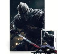 Puzzle Black Knight 1000 pièces pour Adolescents, idéal pour stimuler Le Cerveau, Le Bien-être et Les Loisirs Coffret Cadeau Parfait (38x26cm)