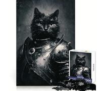 Puzzle Black Knight 1000 pièces pour Adultes, Stimulation cérébrale, Loisir, découpe de qualité supérieure, Joli Cadeau (38x26cm)