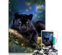 Puzzle Black Panther pour Adolescents 1000 pièces, Jeu Stimulant, idéal comme Cadeau pour Toute la Famille (50x75cm)