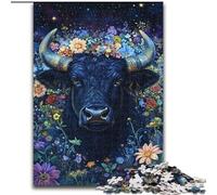 Puzzle Black Yak 1000 pièces pour Adultes et Adolescents, Jeu éducatif et décompressant pour Anniversaire et Noël (26x38cm)