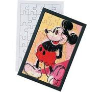 Puzzle blanc 30 pieces a decorer - Lot de 10 Blanc G