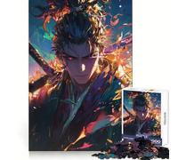 Puzzle Blazing Samurai Resolve pour Adultes, 1000 pièces, stimule la réflexion, Offre Un Moment de détente agréable, Finitions soignées, Cadeau de Noël élégant (38x26cm)