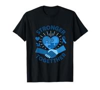 Puzzle Bleu Stronger Together T-Shirt
