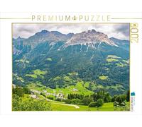 Puzzle · Blick ins Tal 2000 Teile Puzzle quer | Schweiz, Bündner Alpen · 2000 pièces · Format assemblé 90 × 67 cm · CALVENDO Puzzle