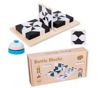Puzzle Blocks Toy | Engaging Building Toy & Brain Teaser | Wooden Puzzle for Skill Development, Brain Teaser Challenge, Stem Ṕuzzle Blocks Toys | Enhance Logic